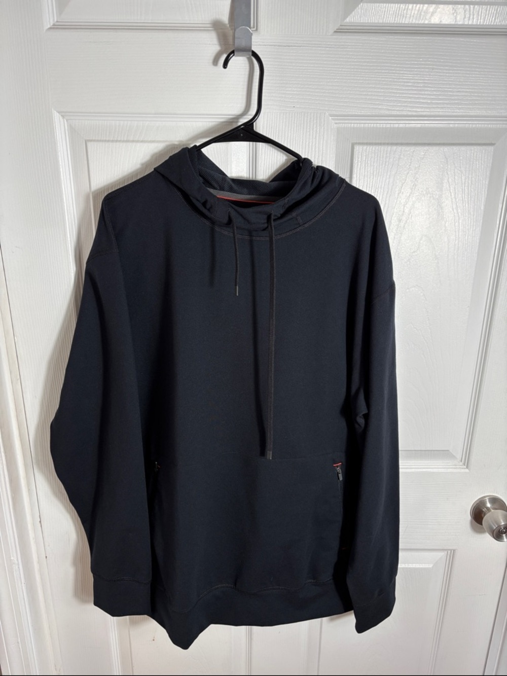 SAXX Roast Master Tech Hoodie Black XL Pullover Sweatshirt - Picture 2 of 9